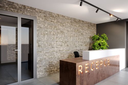 vstupní prostory do bytového domu